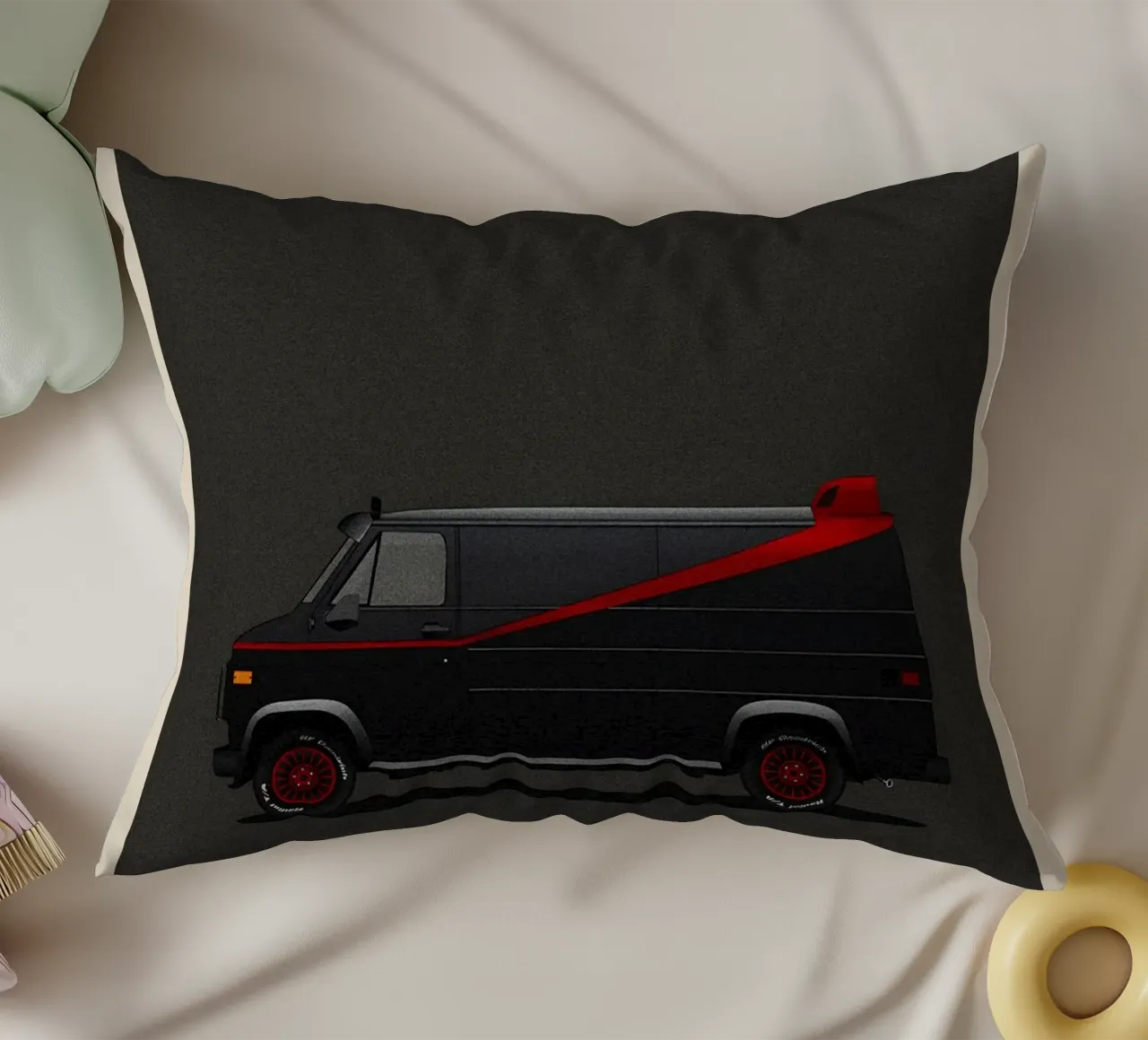 A-Team inspired car cuscino da TheArtstudio