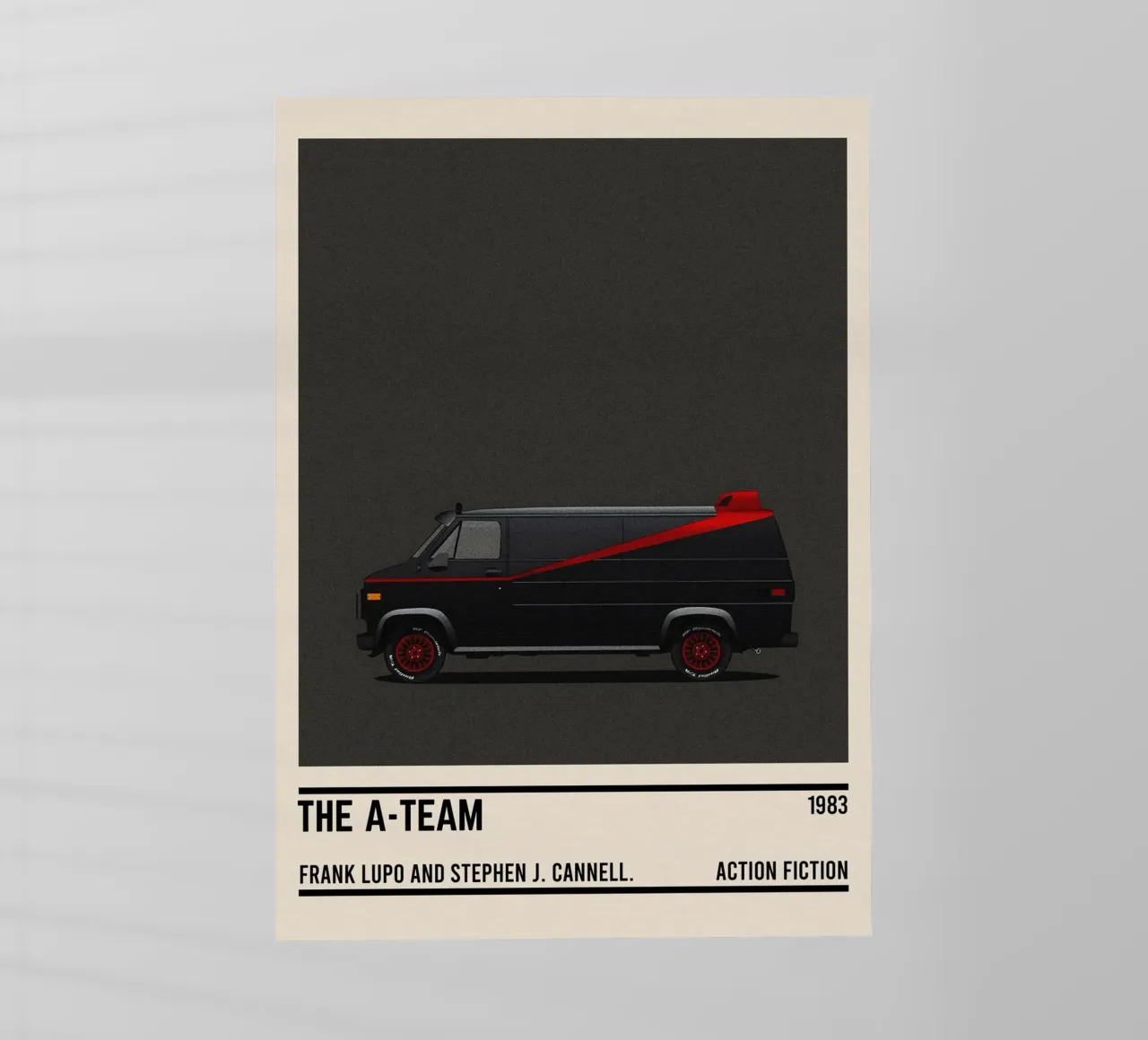 A-Team inspired car pellicola backlit da TheArtstudio