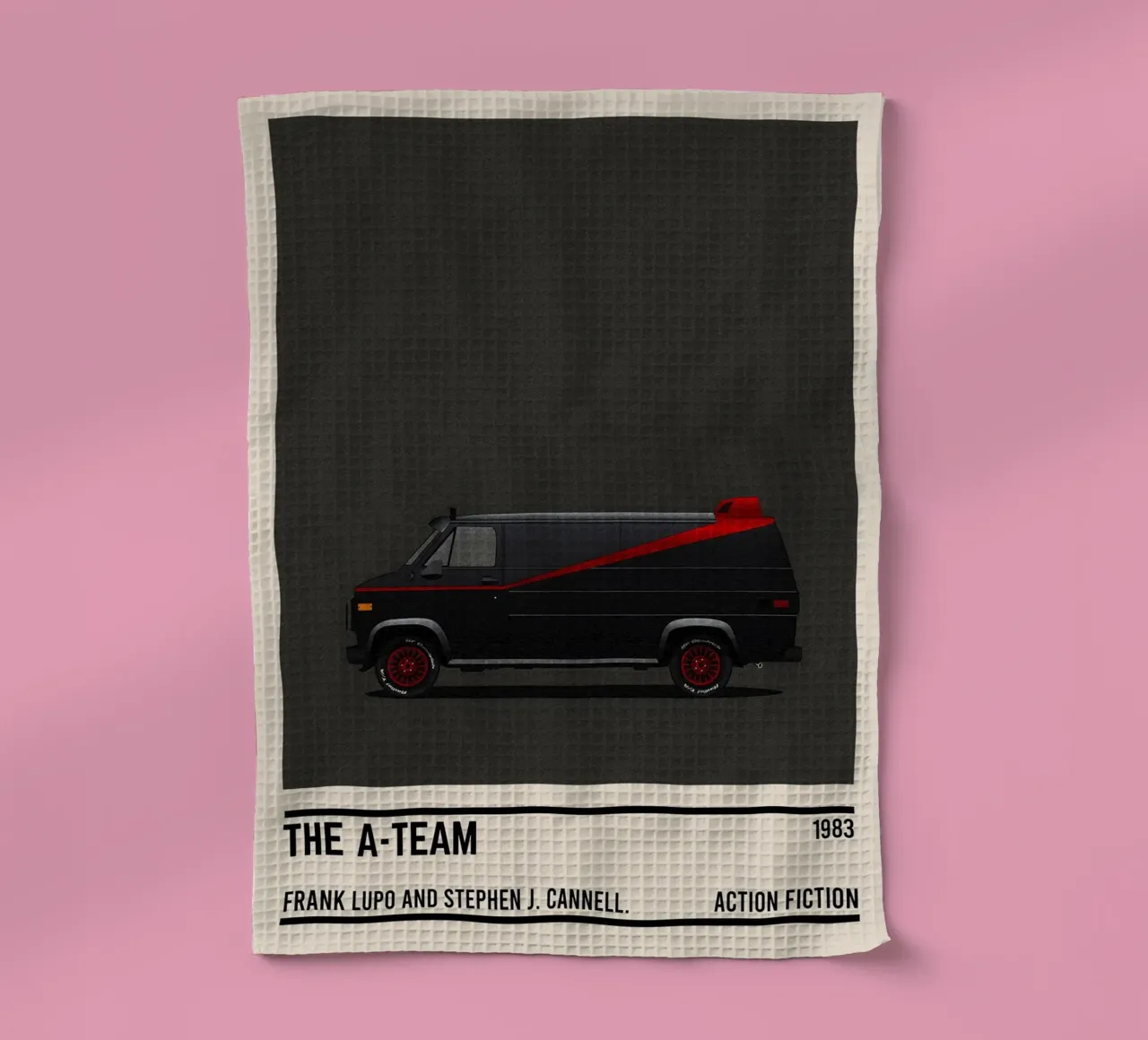 A-Team inspired car canovaccio da cucina da TheArtstudio