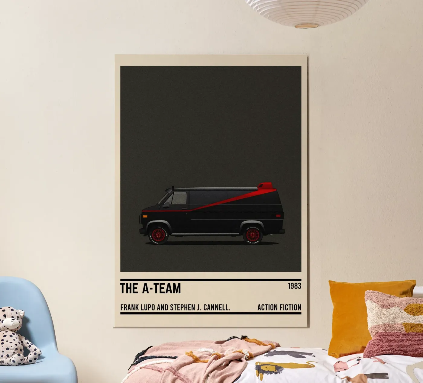 A-Team inspired car poster da TheArtstudio