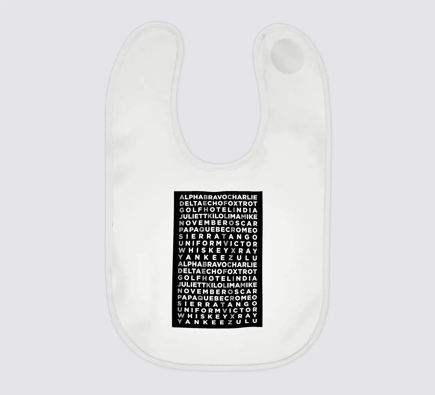 Alpha Babylätzchen von 08left