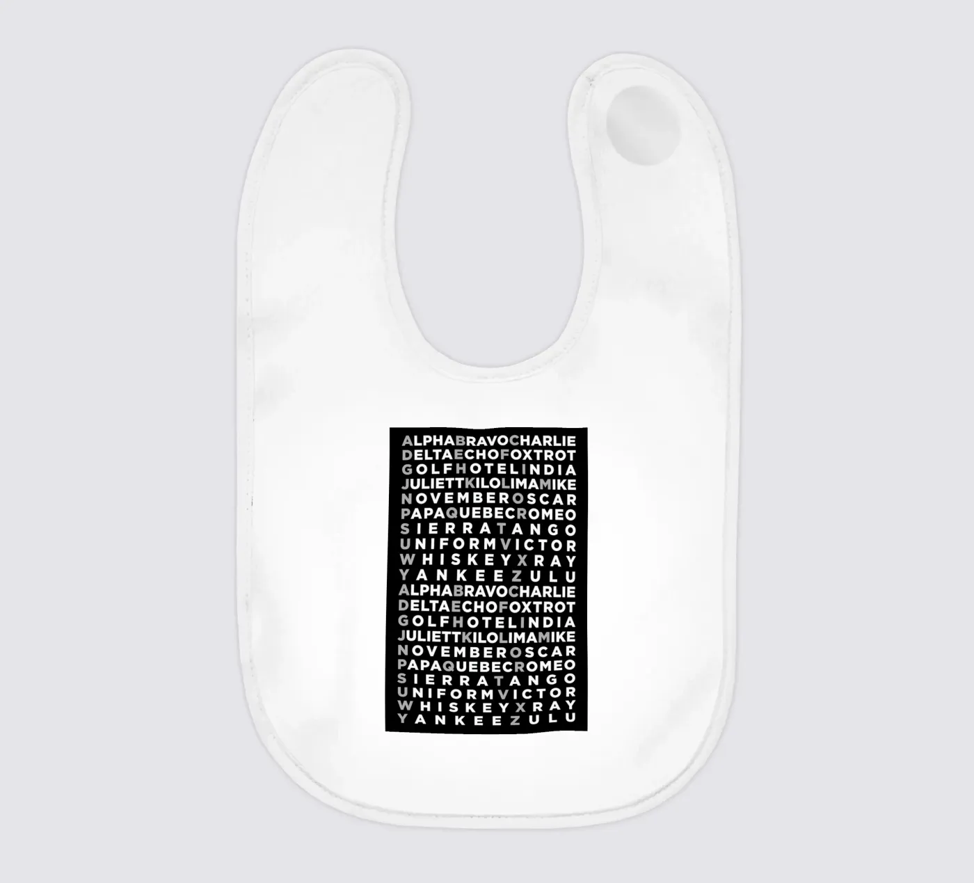 Alpha Babylätzchen von 08left