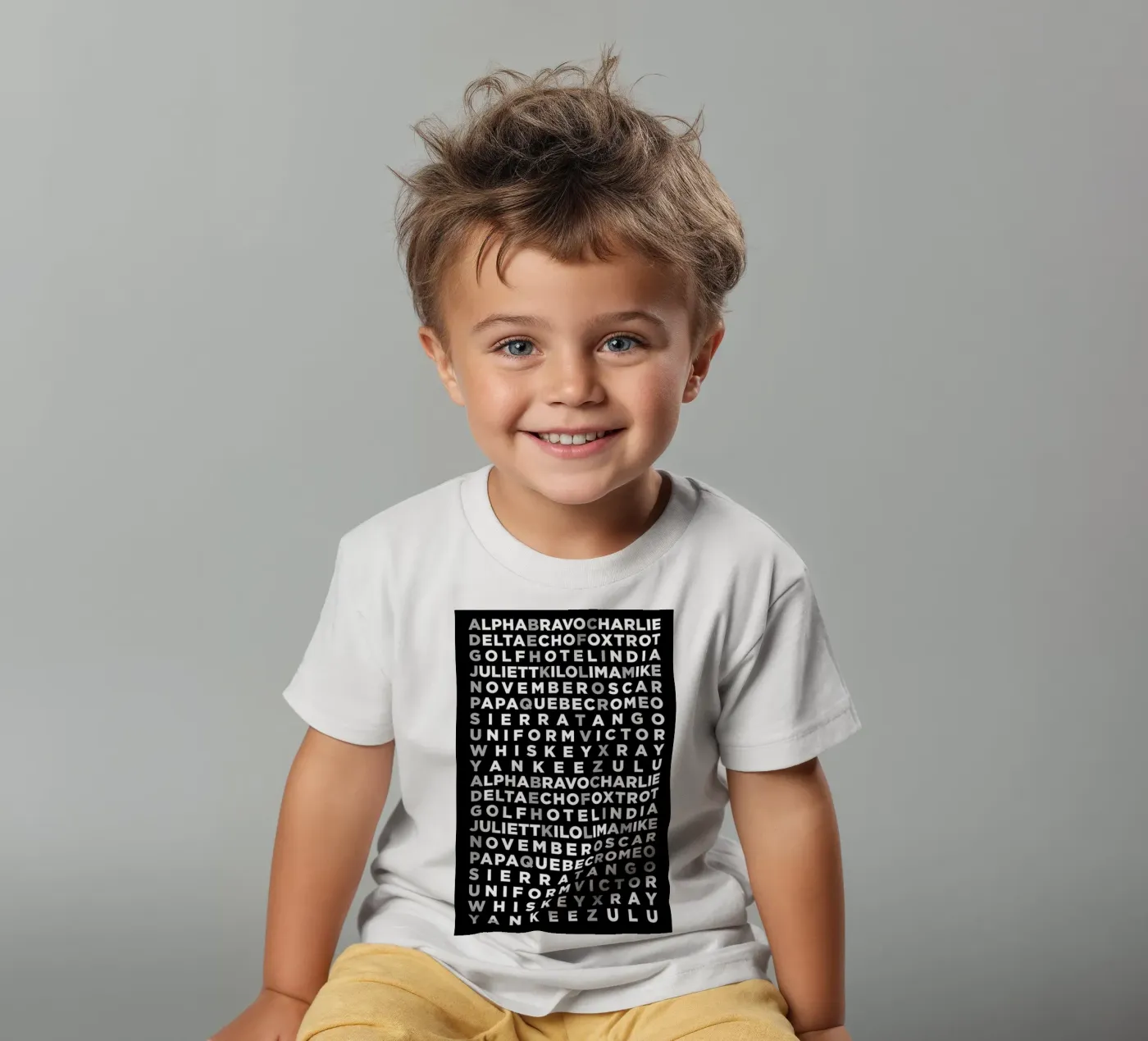 Alpha kids t-shirt by 08left