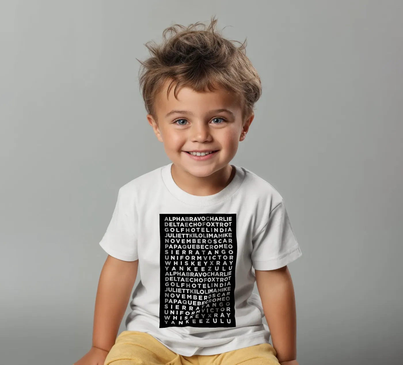 Alpha kids t-shirt by 08left