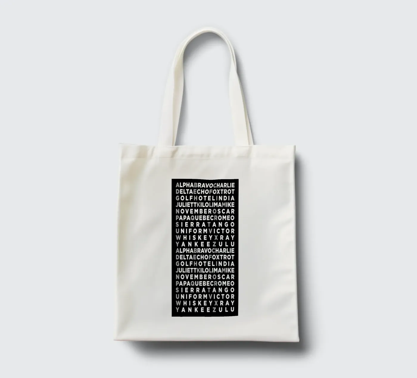 Alpha tote bag by 08left