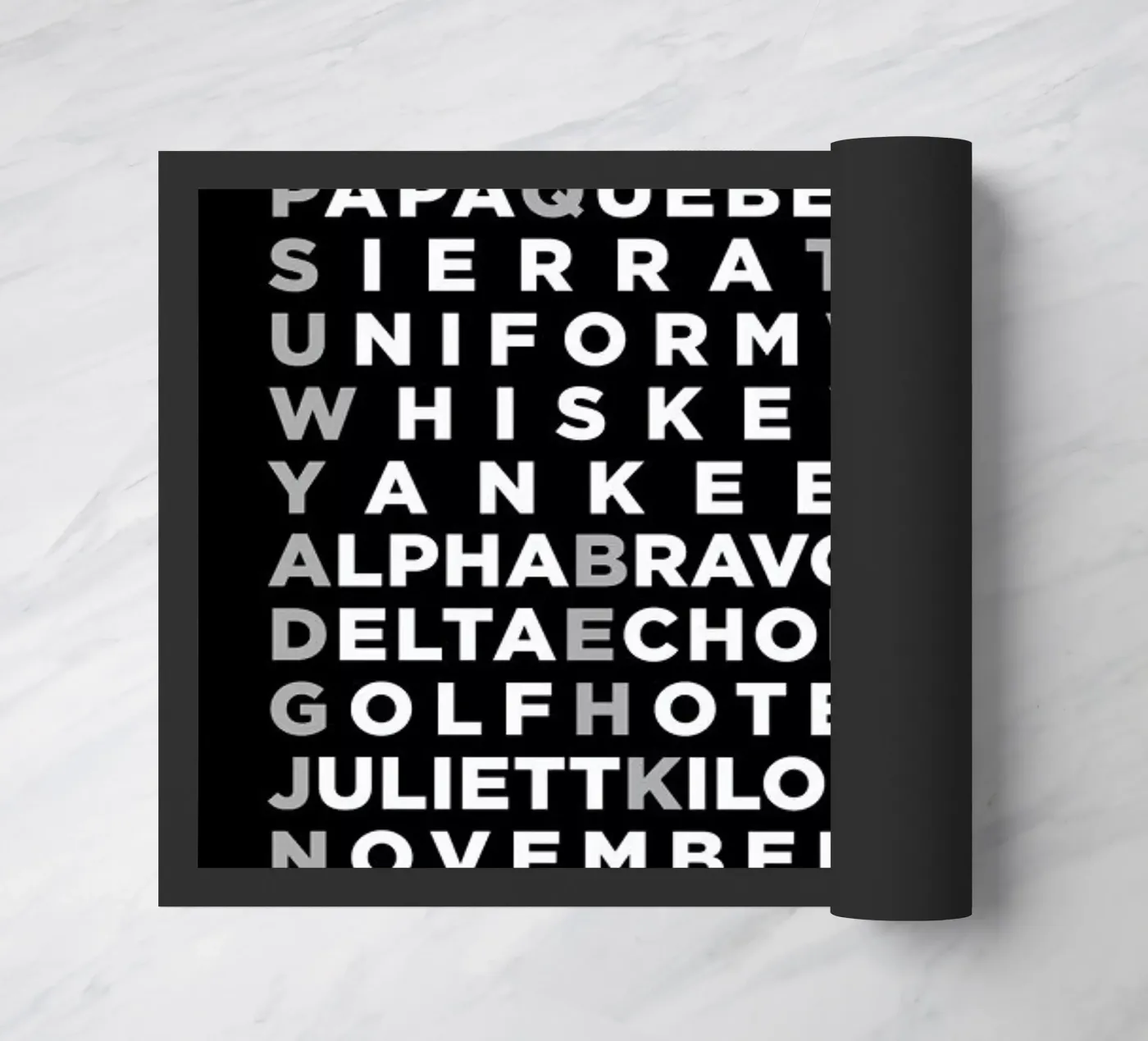 Alpha doormat by 08left