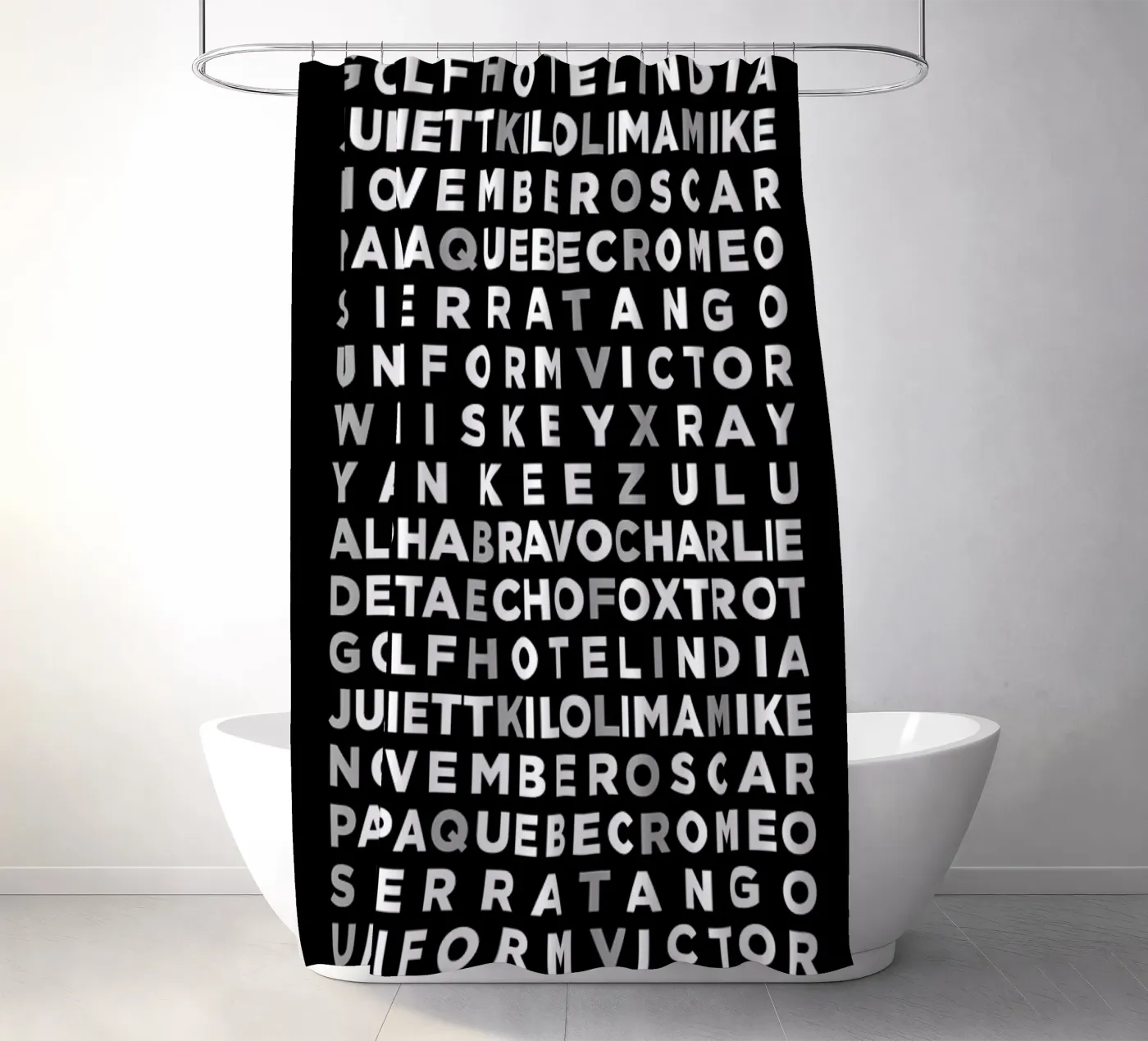 Alpha douchegordijn van 08left