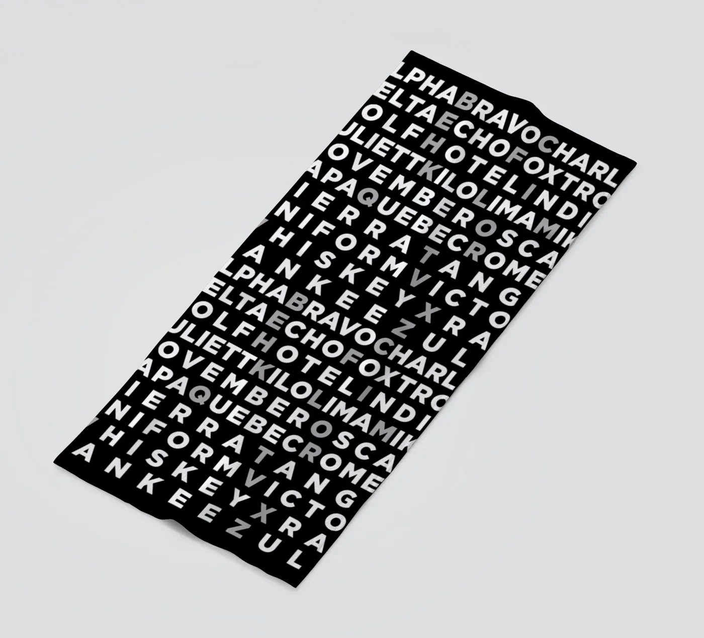 Alpha beach towel by 08left