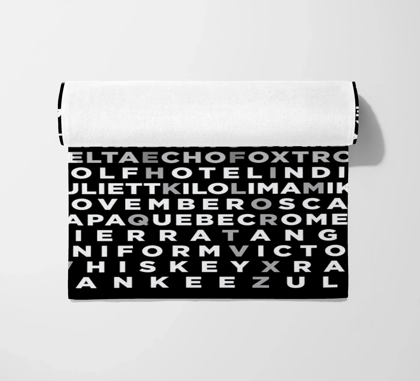 Alpha beach towel by 08left