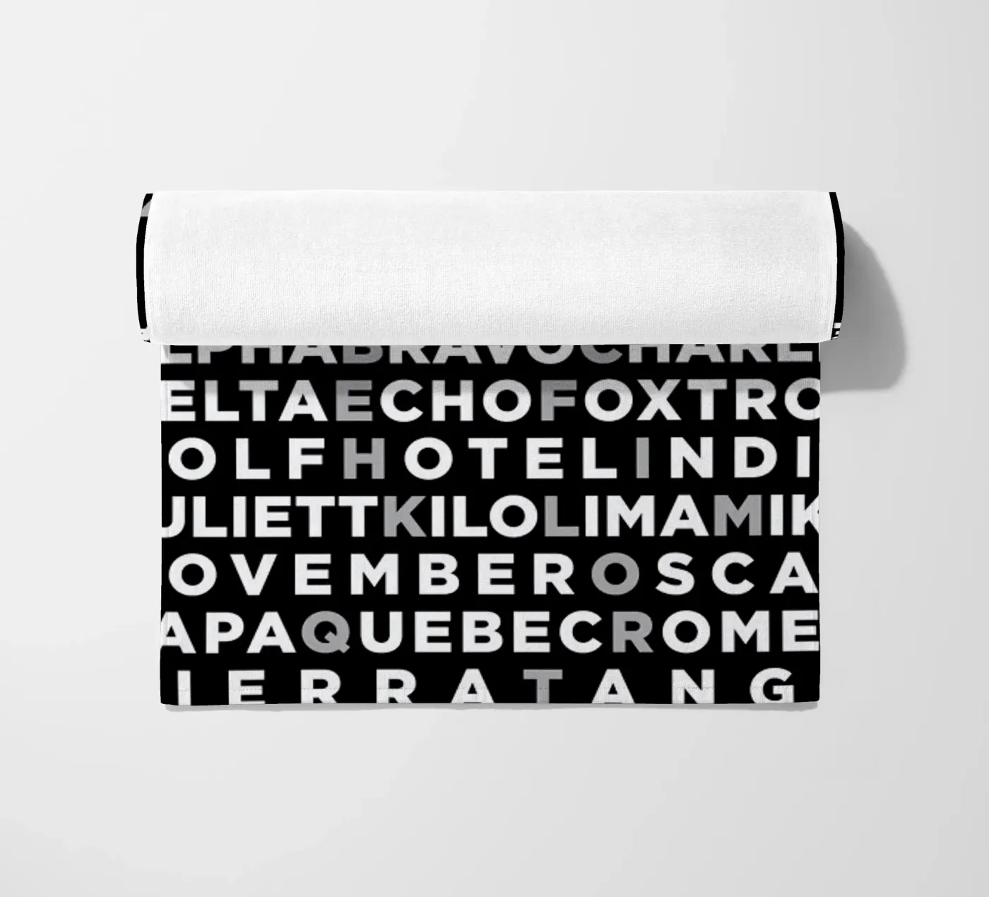 Alpha beach towel by 08left