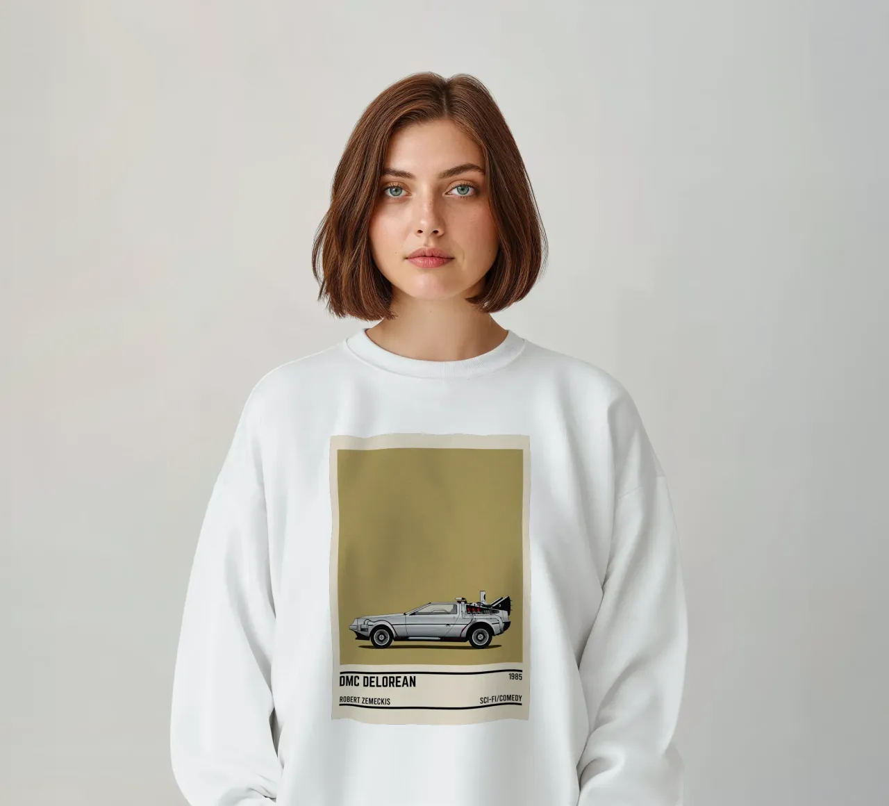Back to the Future car movie felpa da TheArtstudio