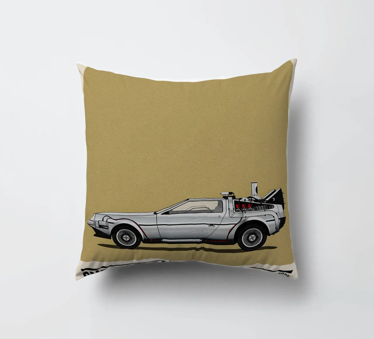 Back to the Future car movie cuscino da TheArtstudio