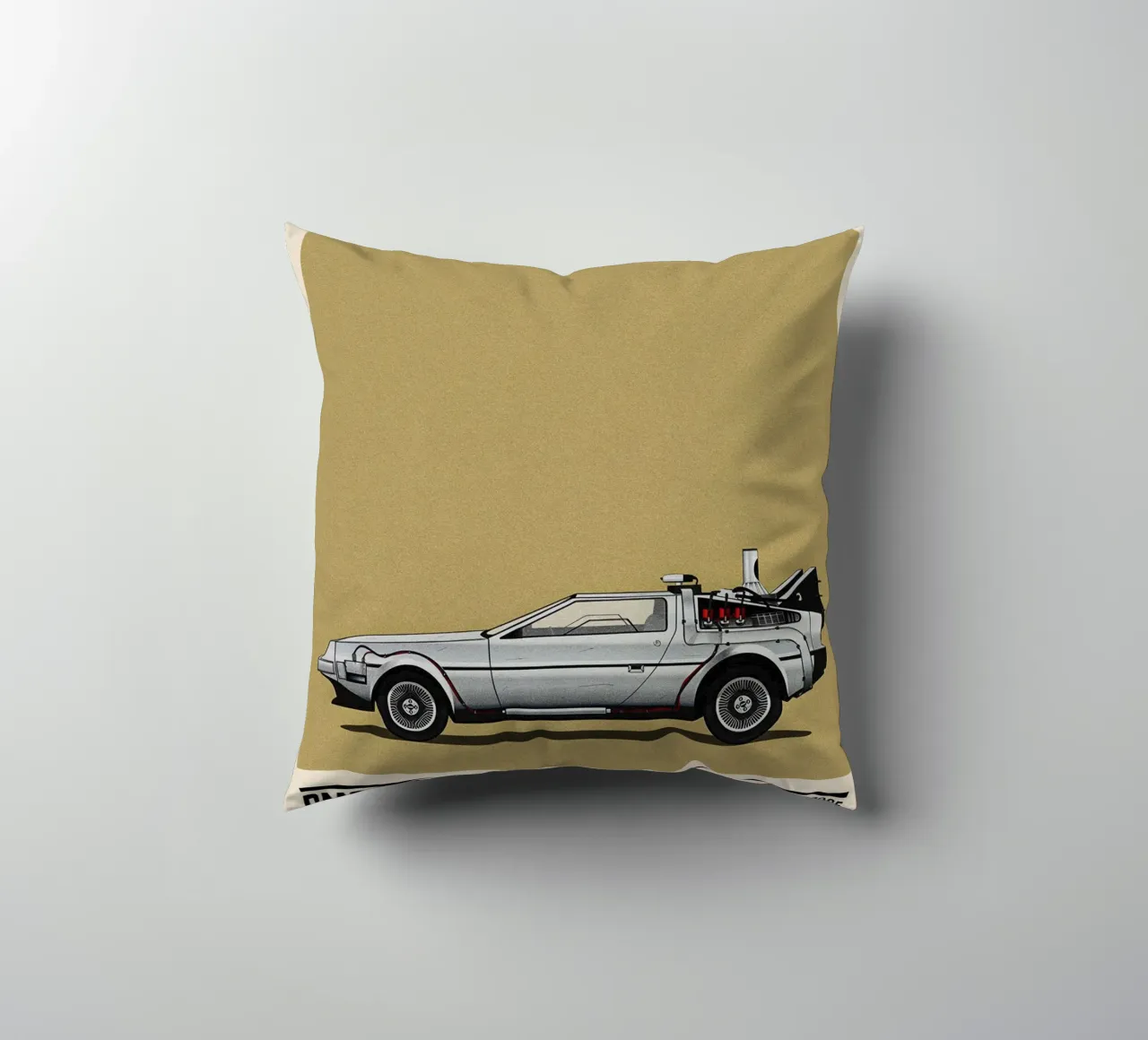 Back to the Future car movie cuscino da TheArtstudio