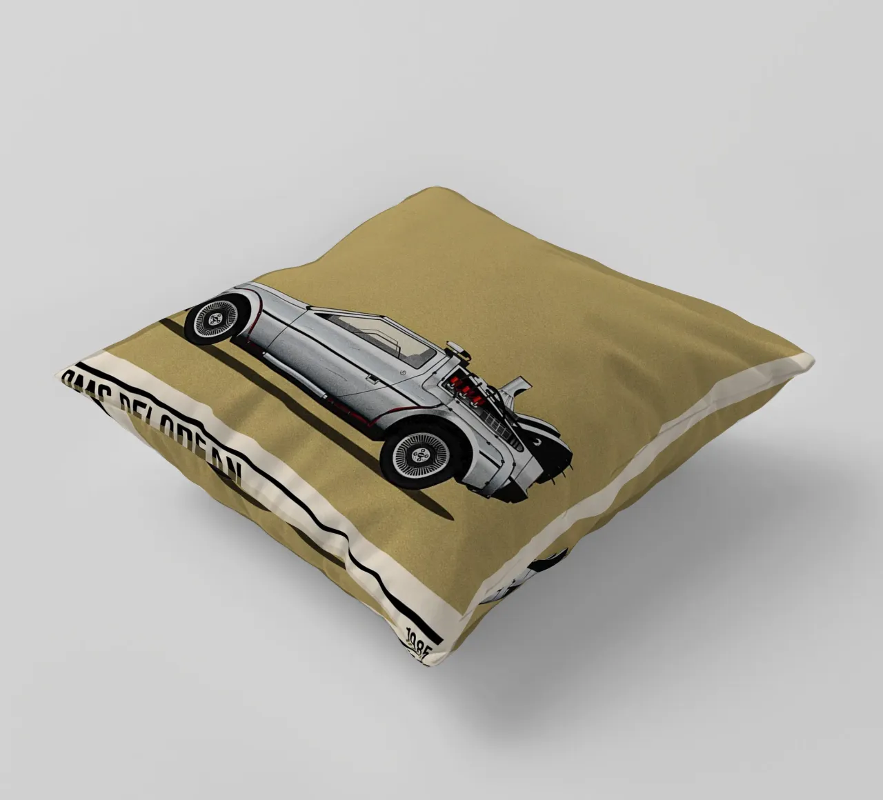 Back to the Future car movie cuscino da TheArtstudio