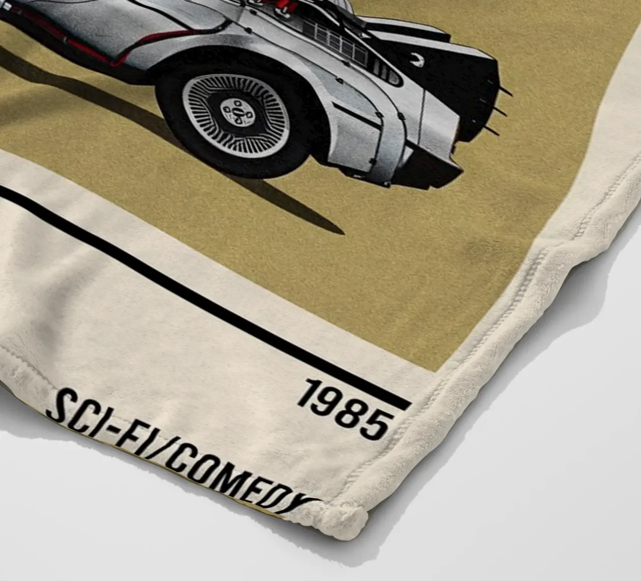 Back to the Future car movie coperta in pile da TheArtstudio