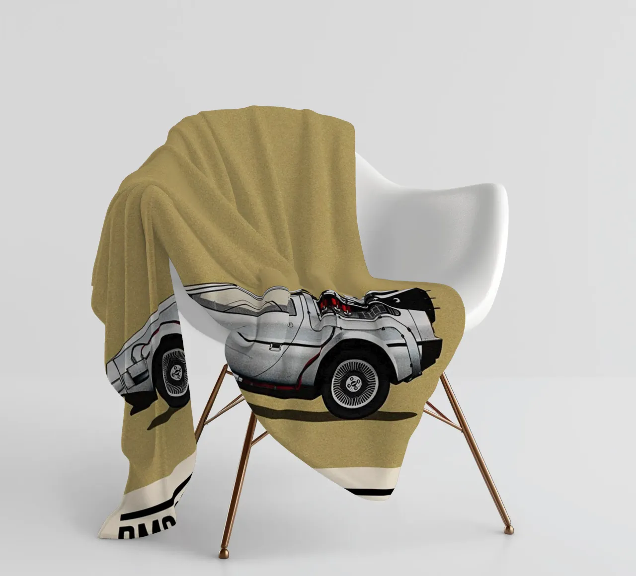 Back to the Future car movie coperta in pile da TheArtstudio