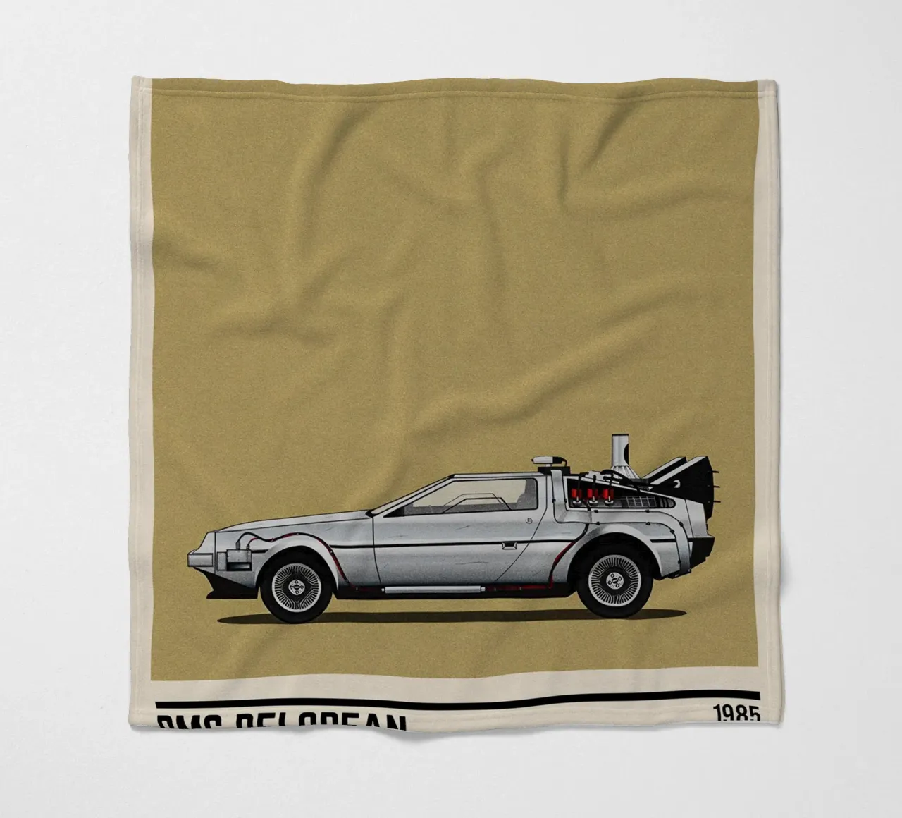 Back to the Future car movie coperta in pile da TheArtstudio