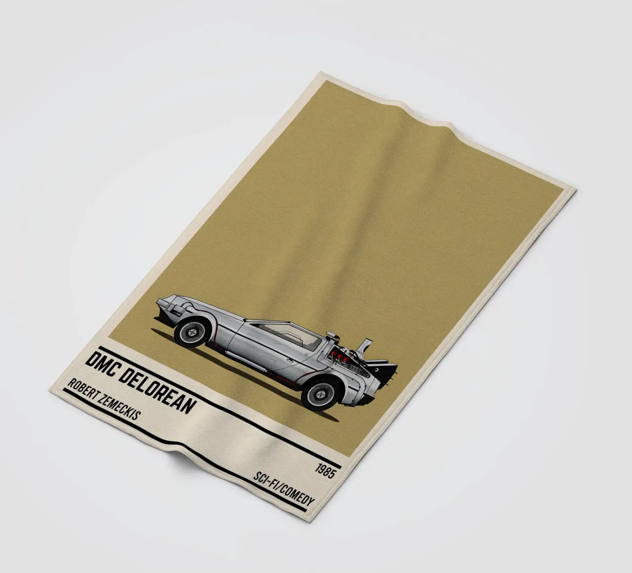 Back to the Future car movie coperta in pile da TheArtstudio