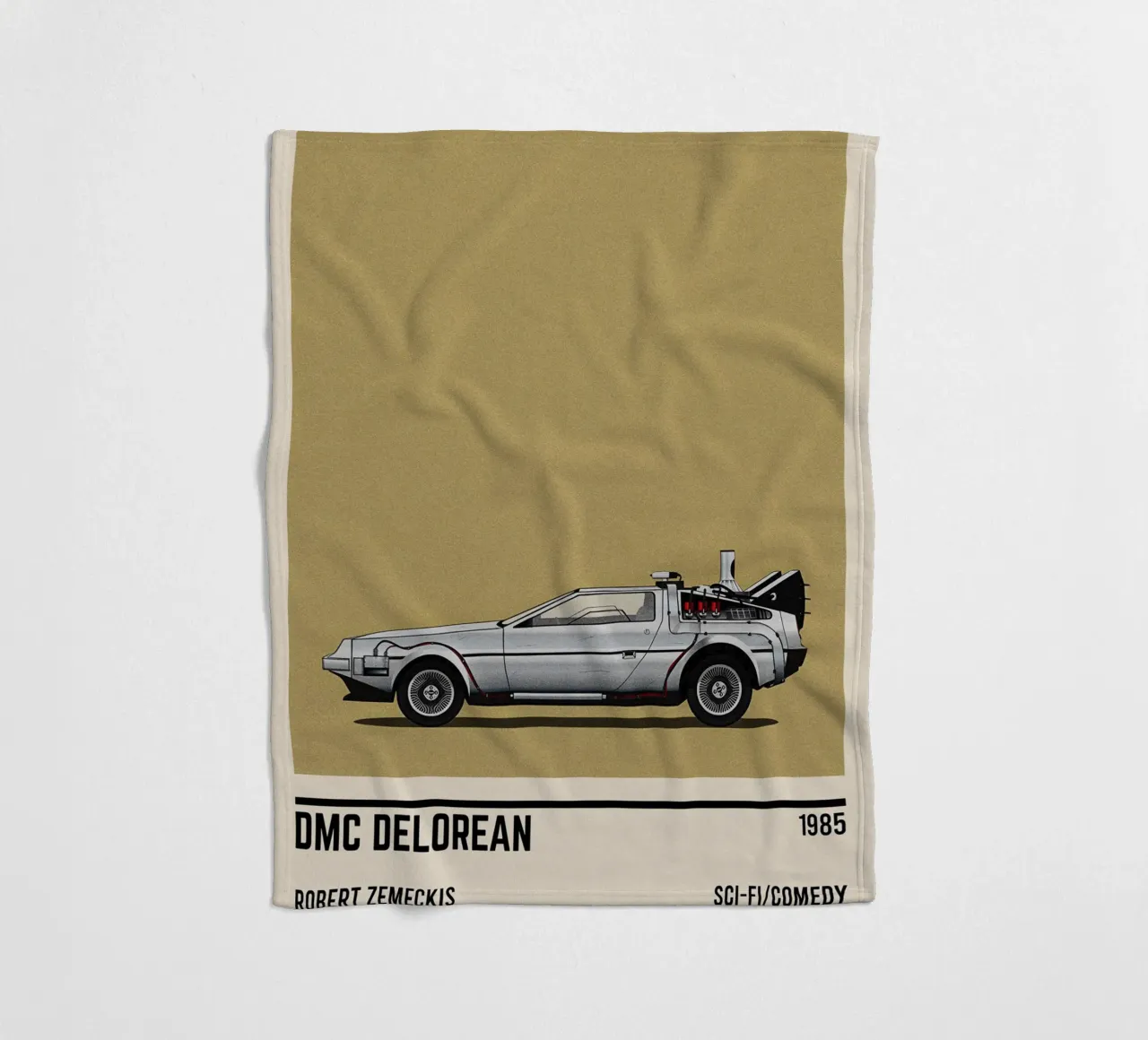 Back to the Future car movie coperta in pile da TheArtstudio