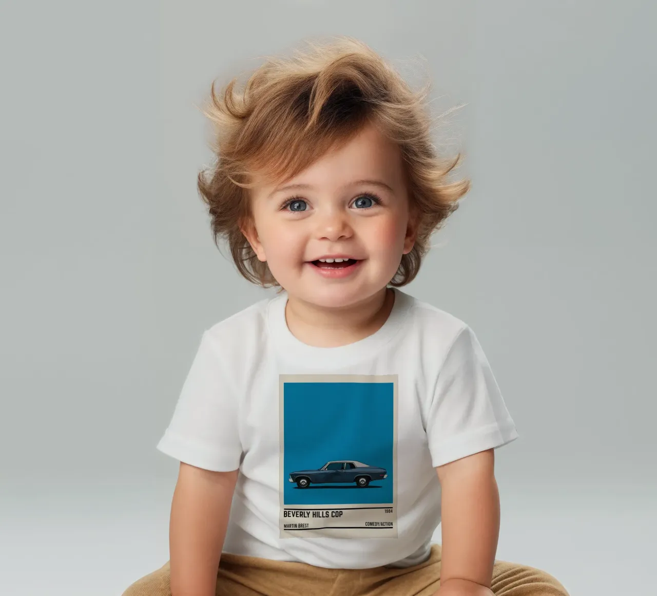 Beverly Hills Cop movie car maglietta neonato da TheArtstudio