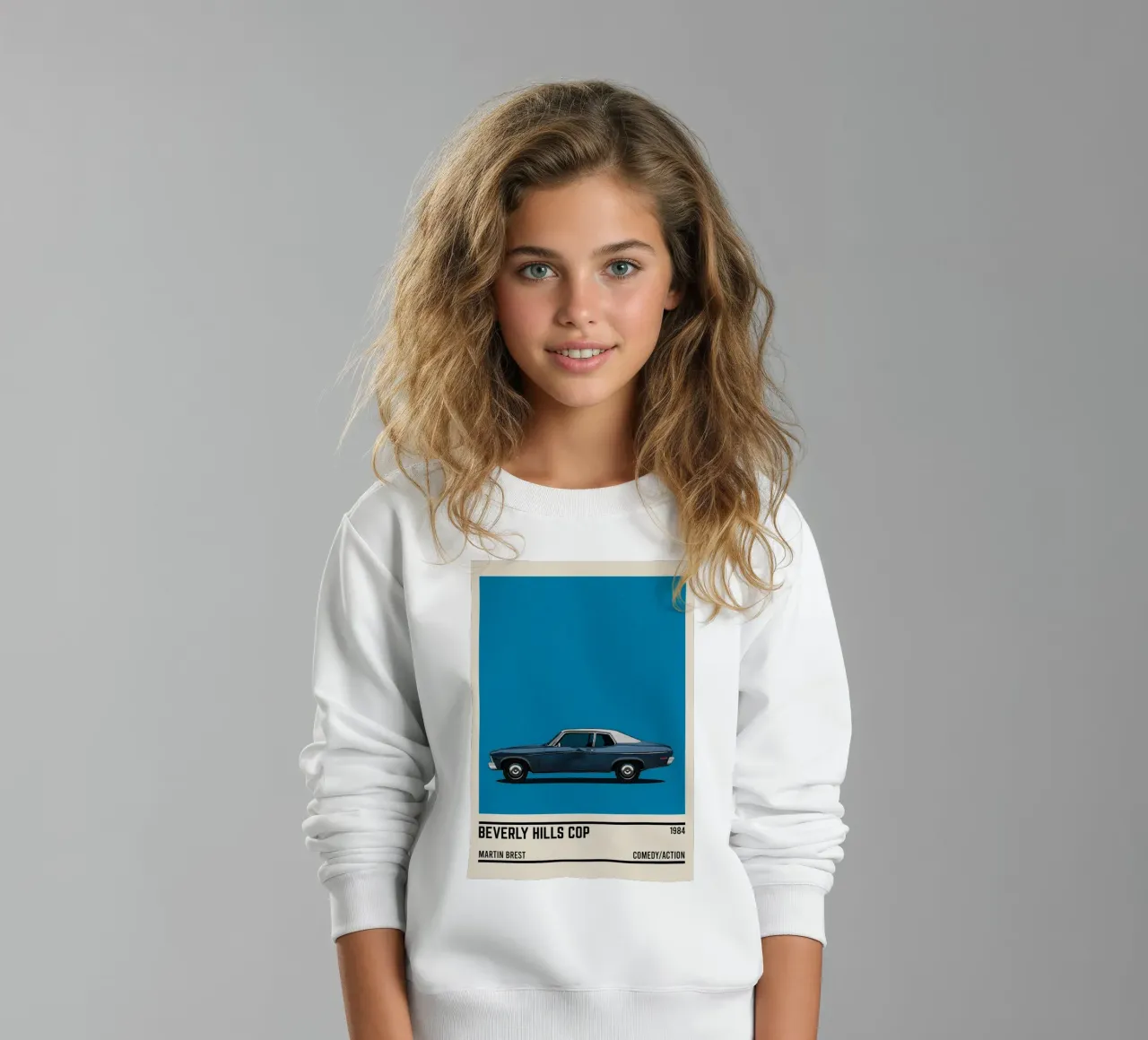 Beverly Hills Cop movie car felpa bambino da TheArtstudio