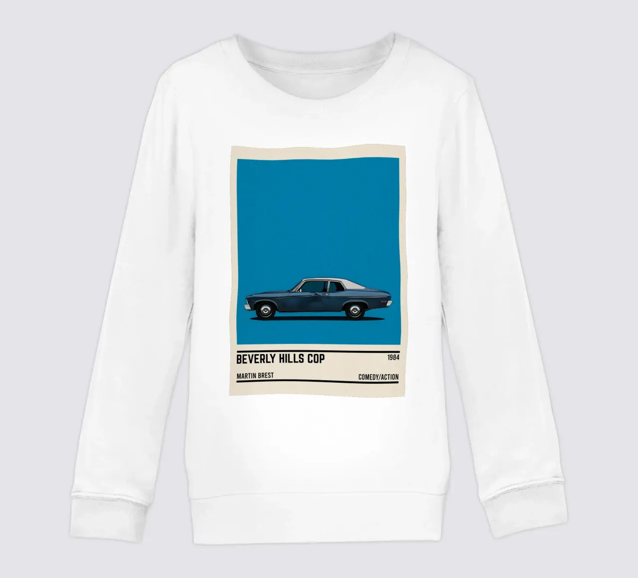 Beverly Hills Cop movie car felpa bambino da TheArtstudio