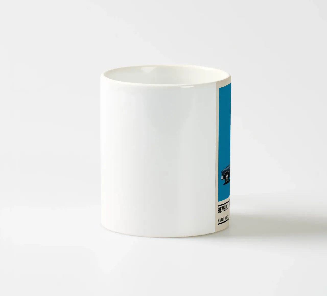 Beverly Hills Cop movie car tazza in ceramica da TheArtstudio