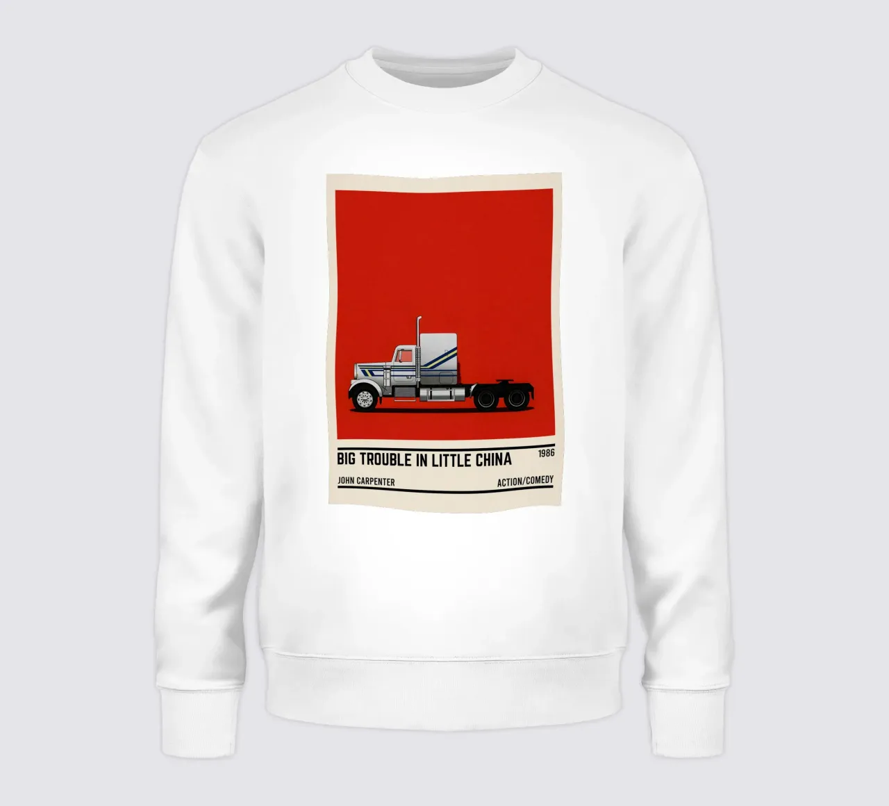 Big Trouble in Little China truck movie felpa da TheArtstudio