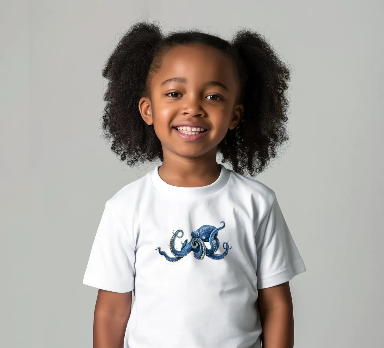 Mein Freund der Octopus Kinder T-Shirt von Illustration Raissa Oltmanns