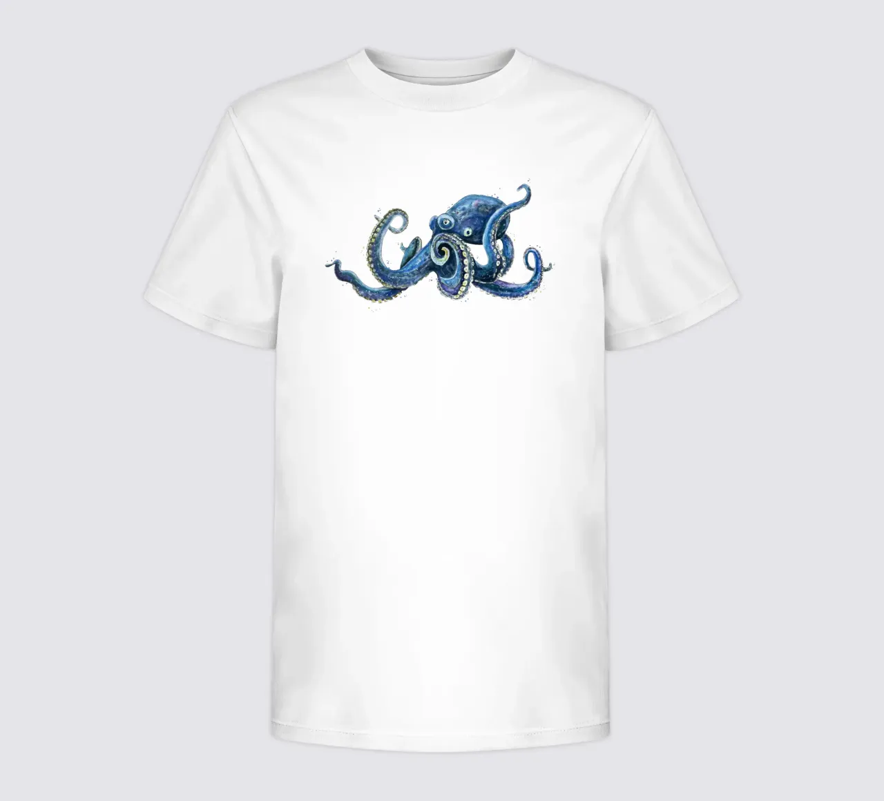 Mein Freund der Octopus Kinder T-Shirt von Illustration Raissa Oltmanns