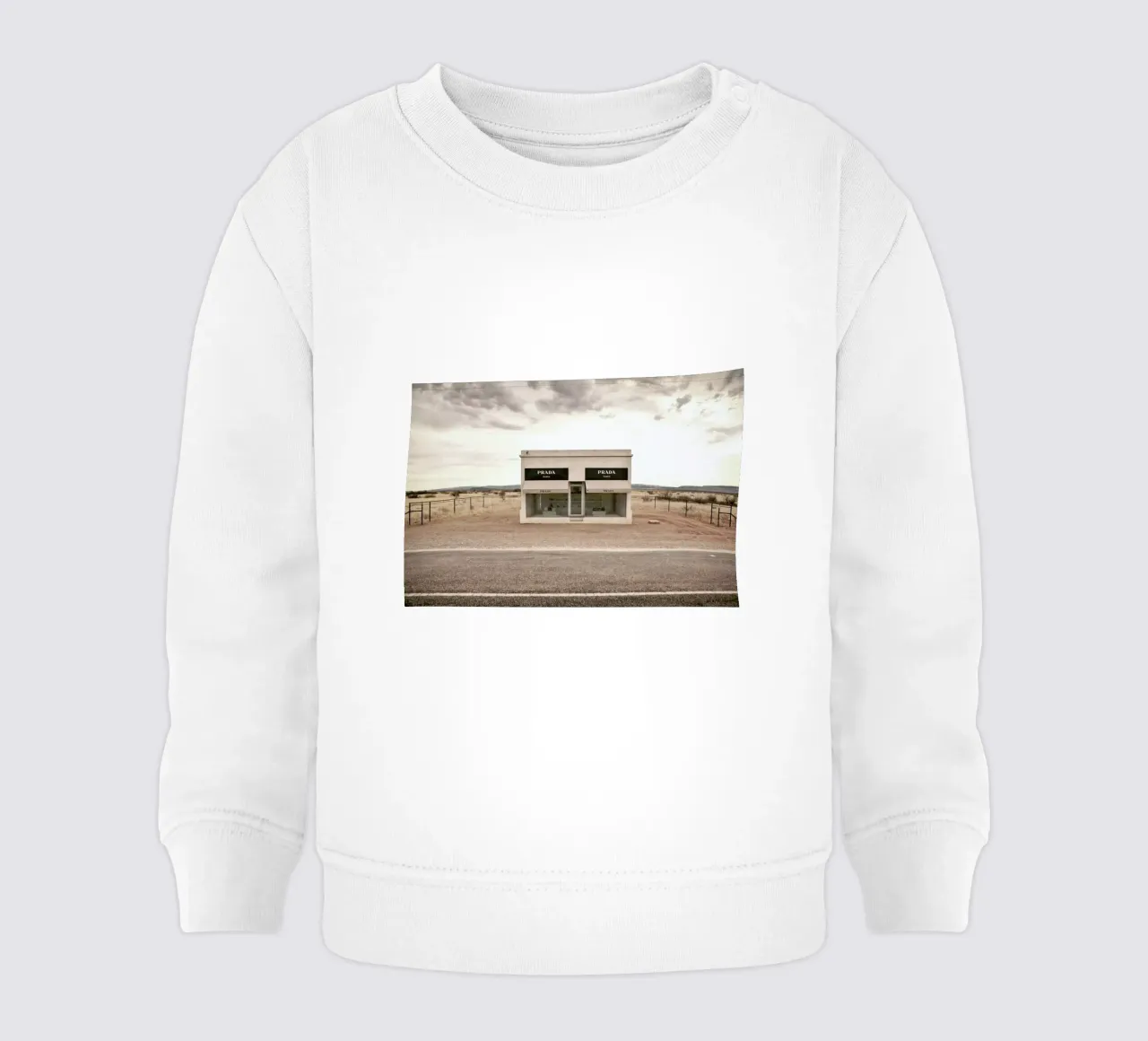 Prada Marfa felpa neonato da Marc Gruninger