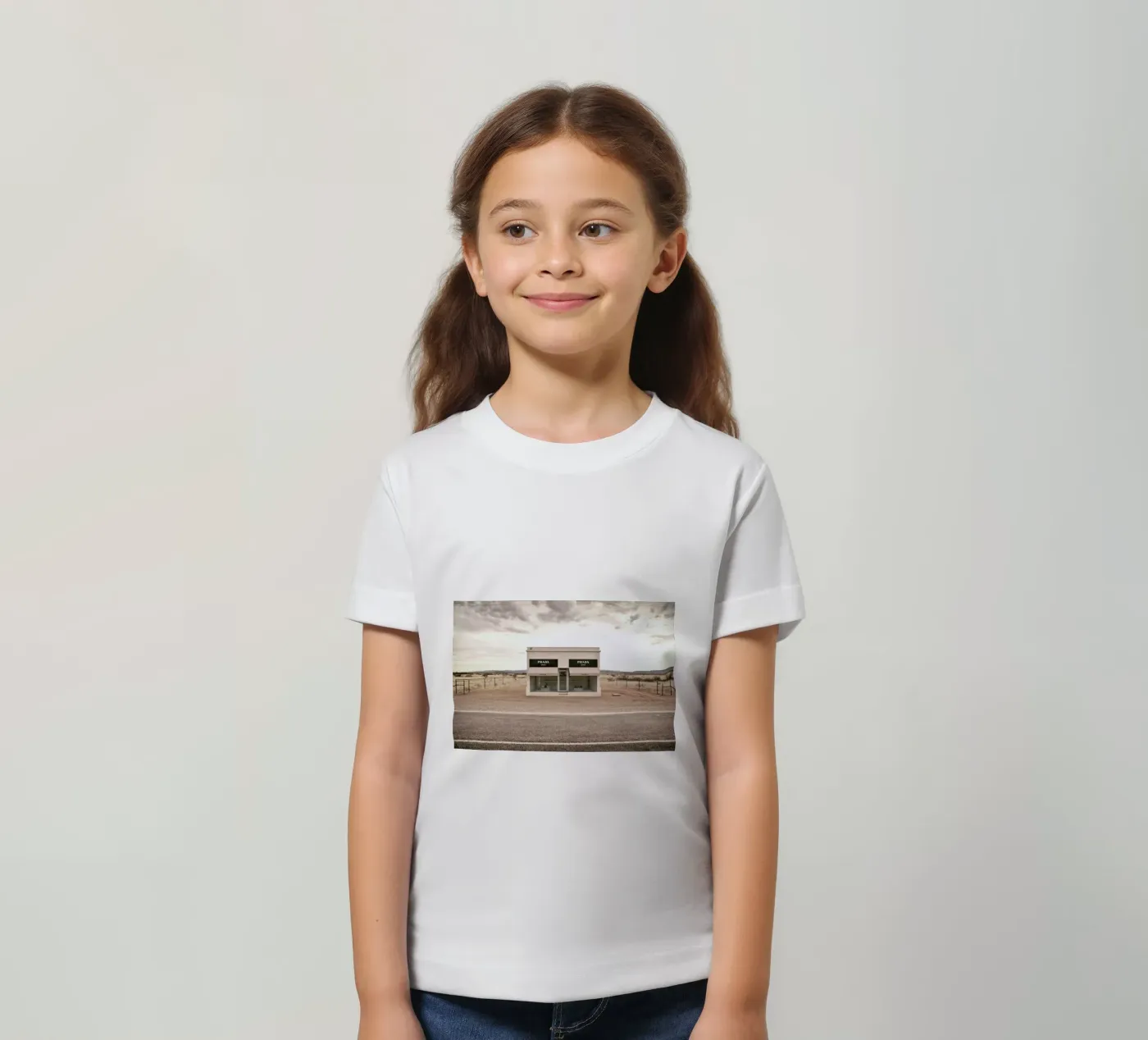 Prada Marfa t-shirt bambini da Marc Gruninger