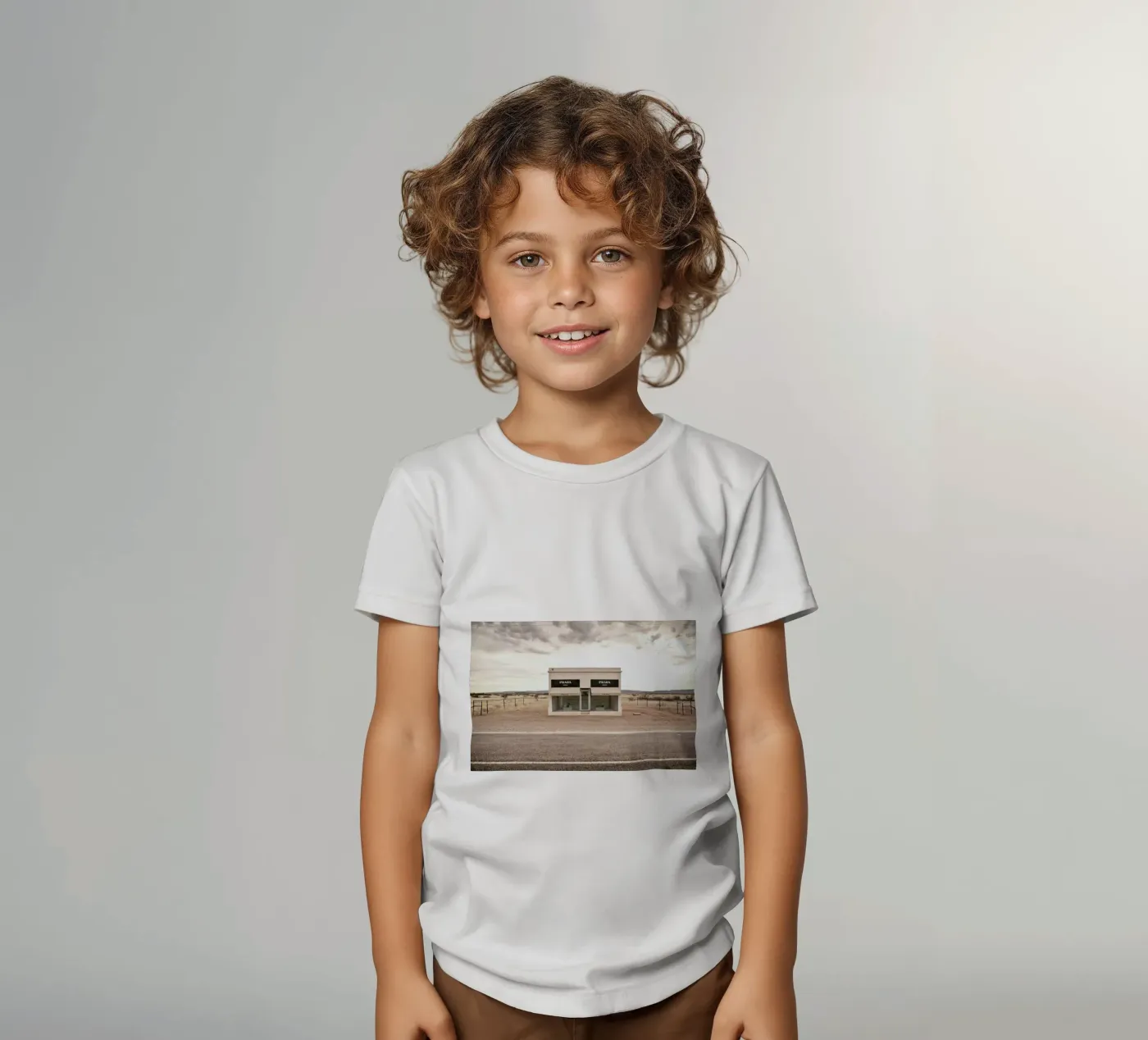 Prada Marfa t-shirt bambini da Marc Gruninger