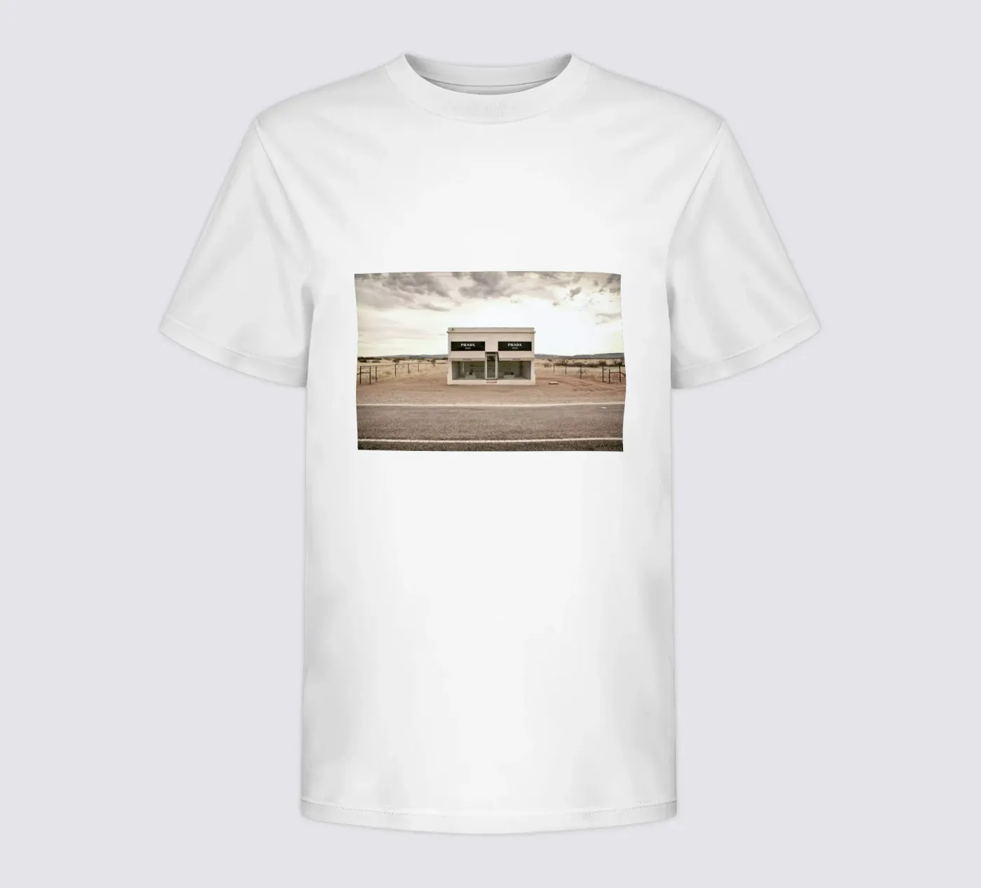 Prada Marfa t-shirt bambini da Marc Gruninger