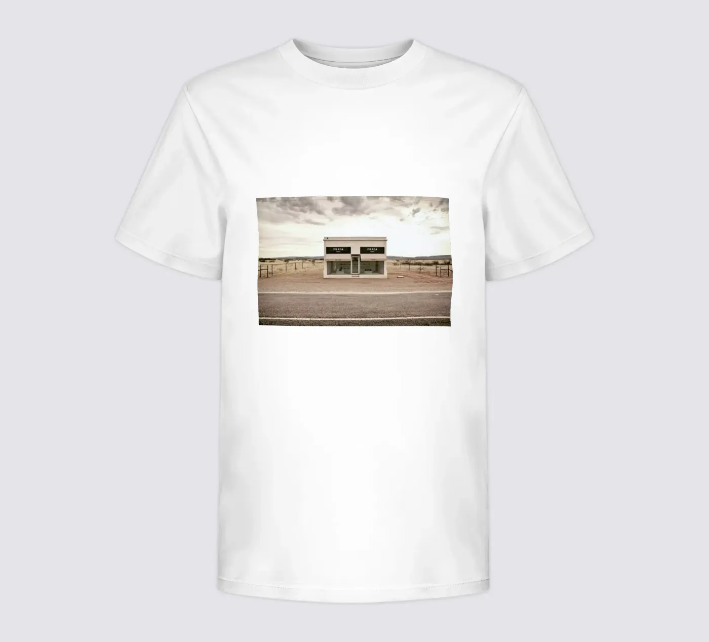 Prada Marfa t-shirt bambini da Marc Gruninger
