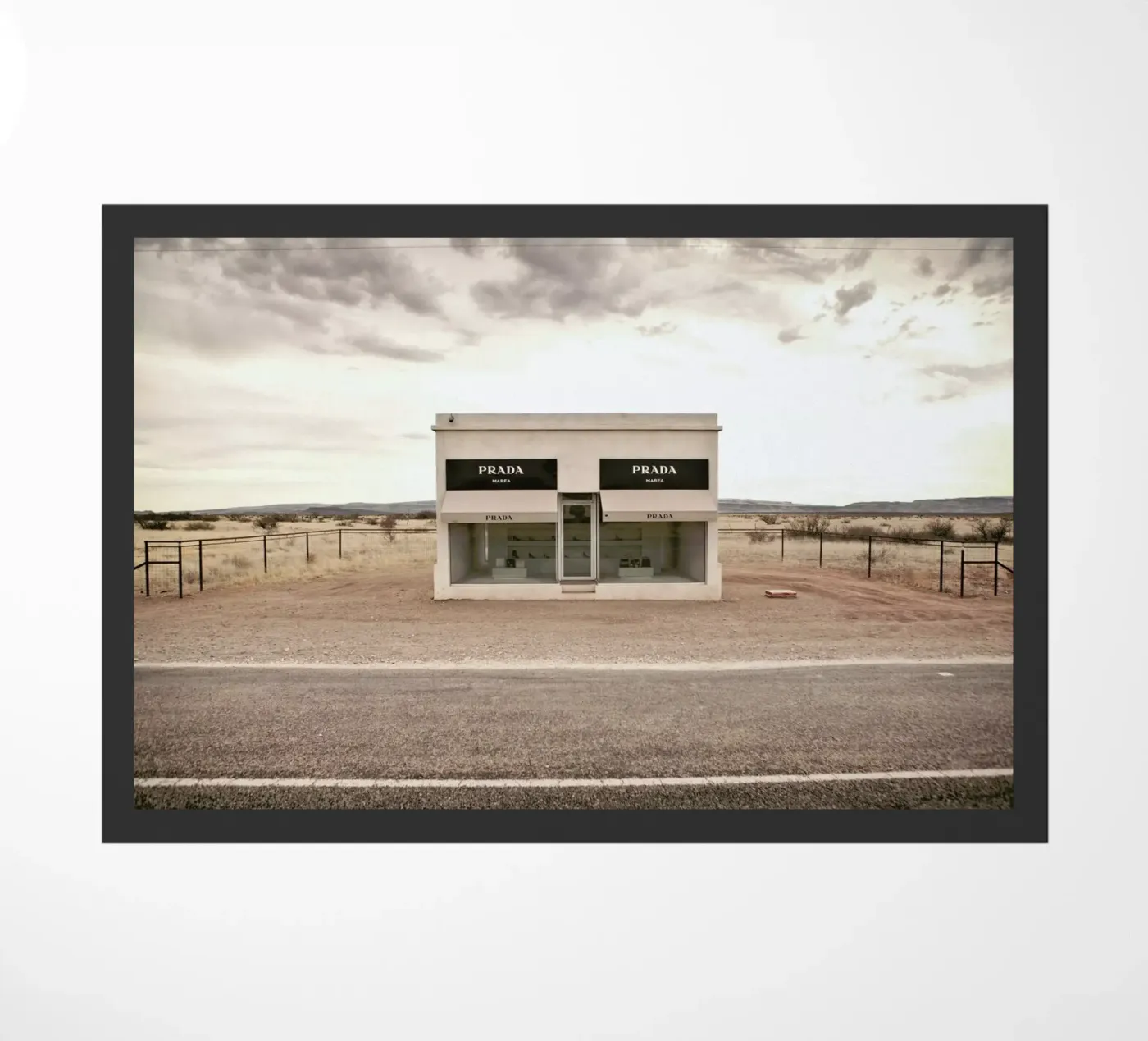 Prada Marfa zerbino da Marc Gruninger
