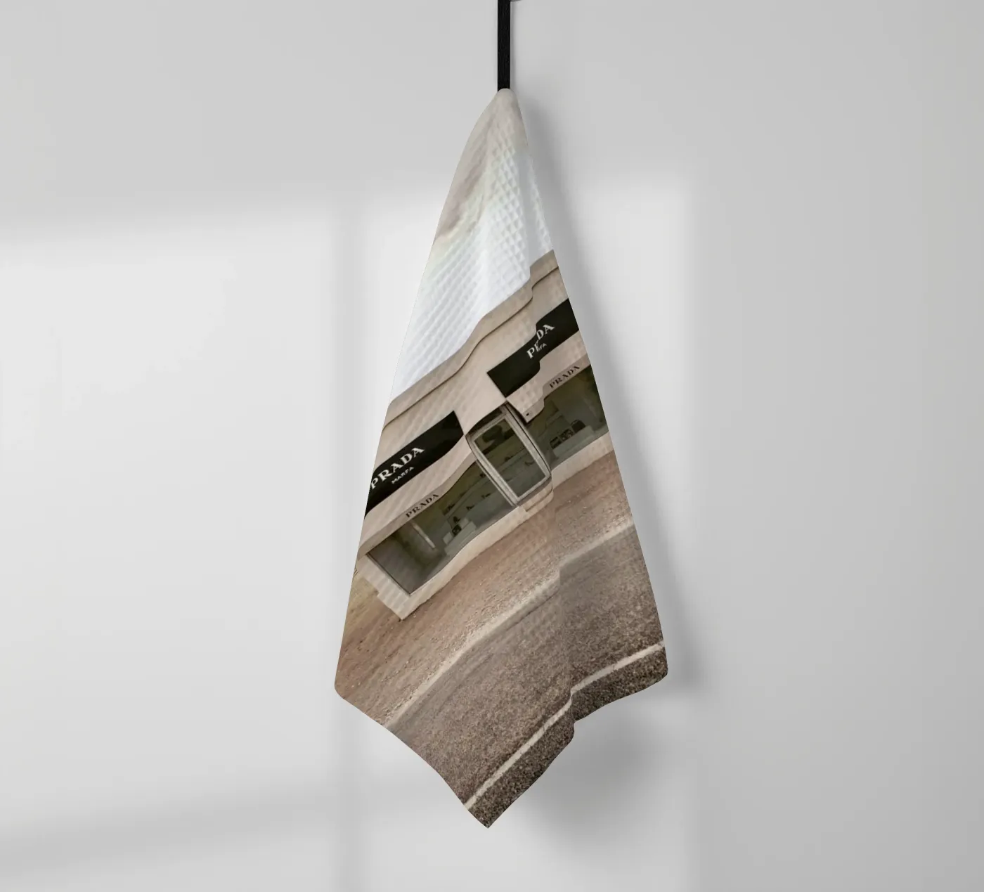 Prada Marfa torchon de Marc Gruninger