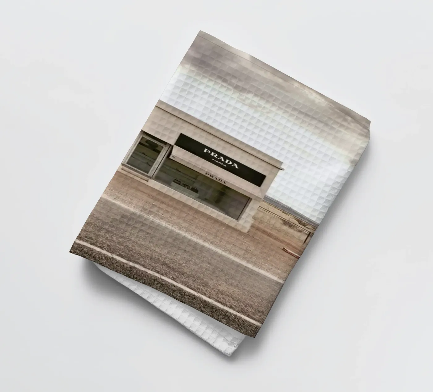 Prada Marfa torchon de Marc Gruninger