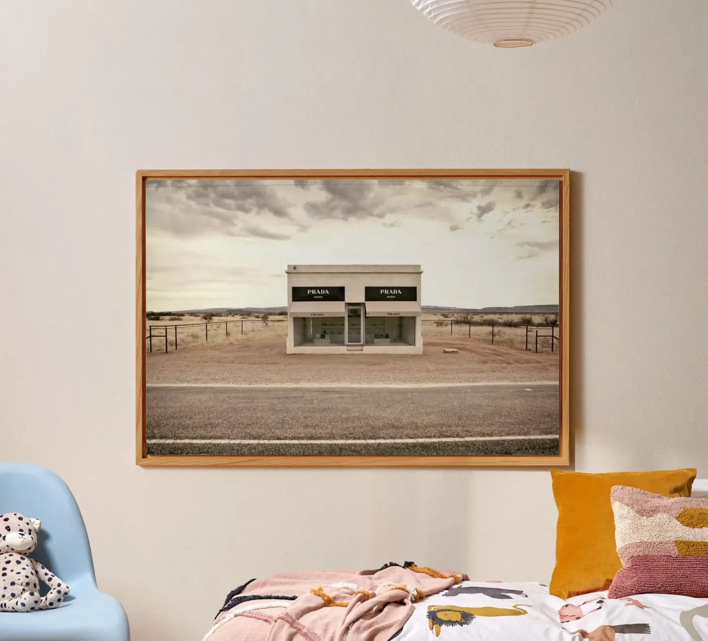 Prada Marfa pannello forex da Marc Gruninger
