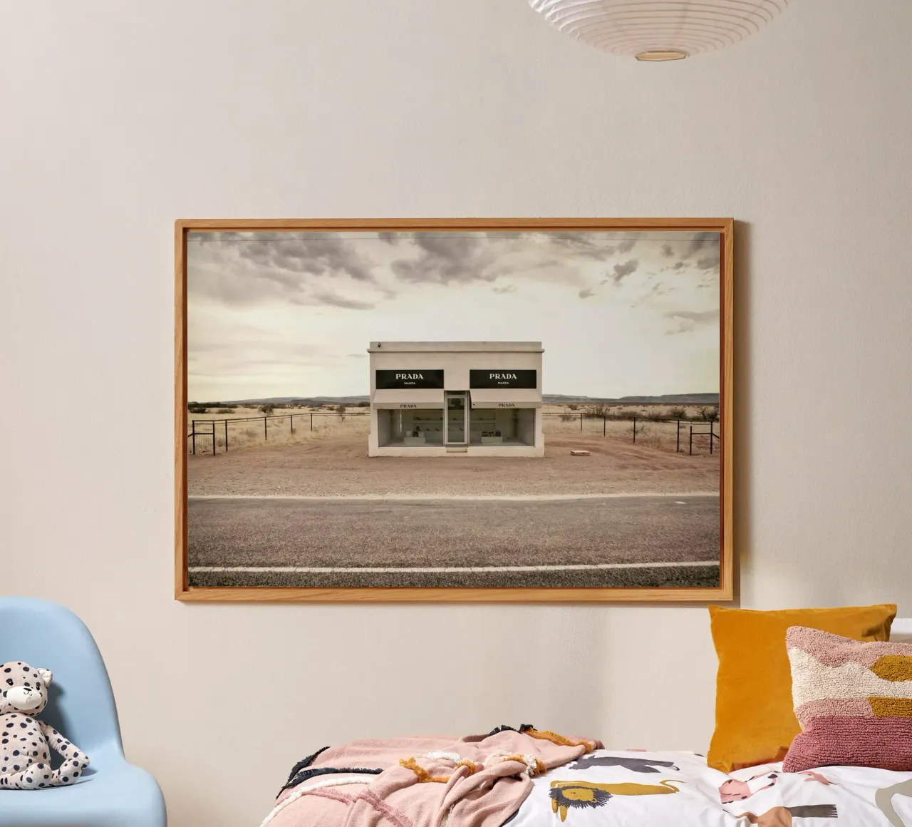 Prada Marfa alluminio dibond da Marc Gruninger