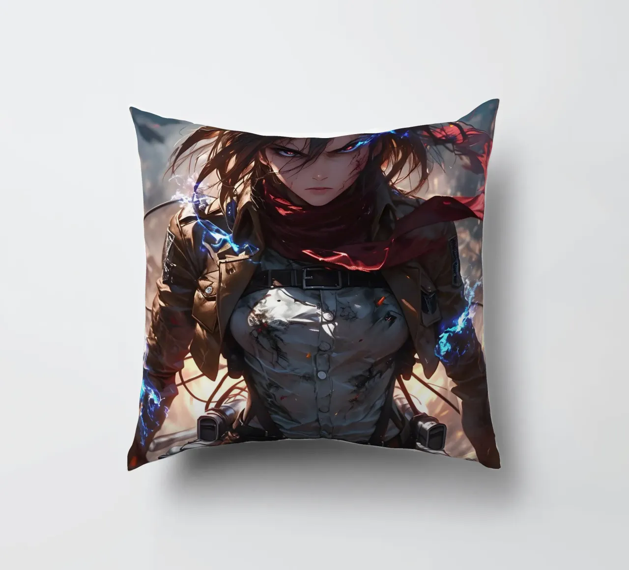 Mikasa attack on titan cuscino da CreativeStudio