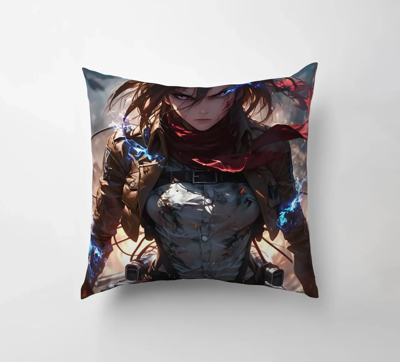 Mikasa attack on titan cuscino da CreativeStudio
