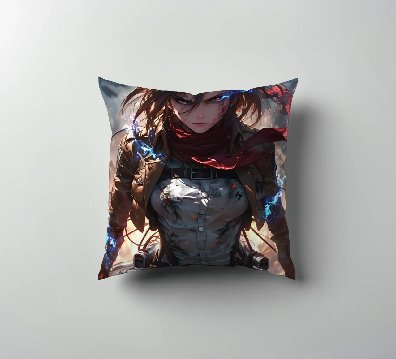 Mikasa attack on titan cuscino da CreativeStudio