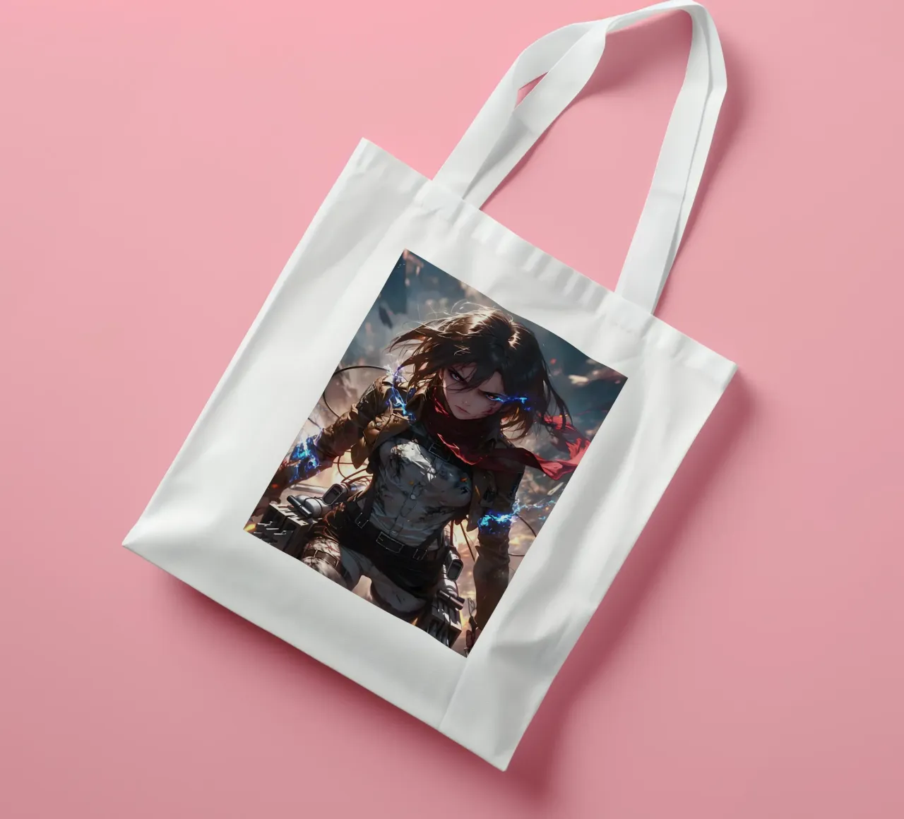 Mikasa attack on titan Jutebeutel von CreativeStudio