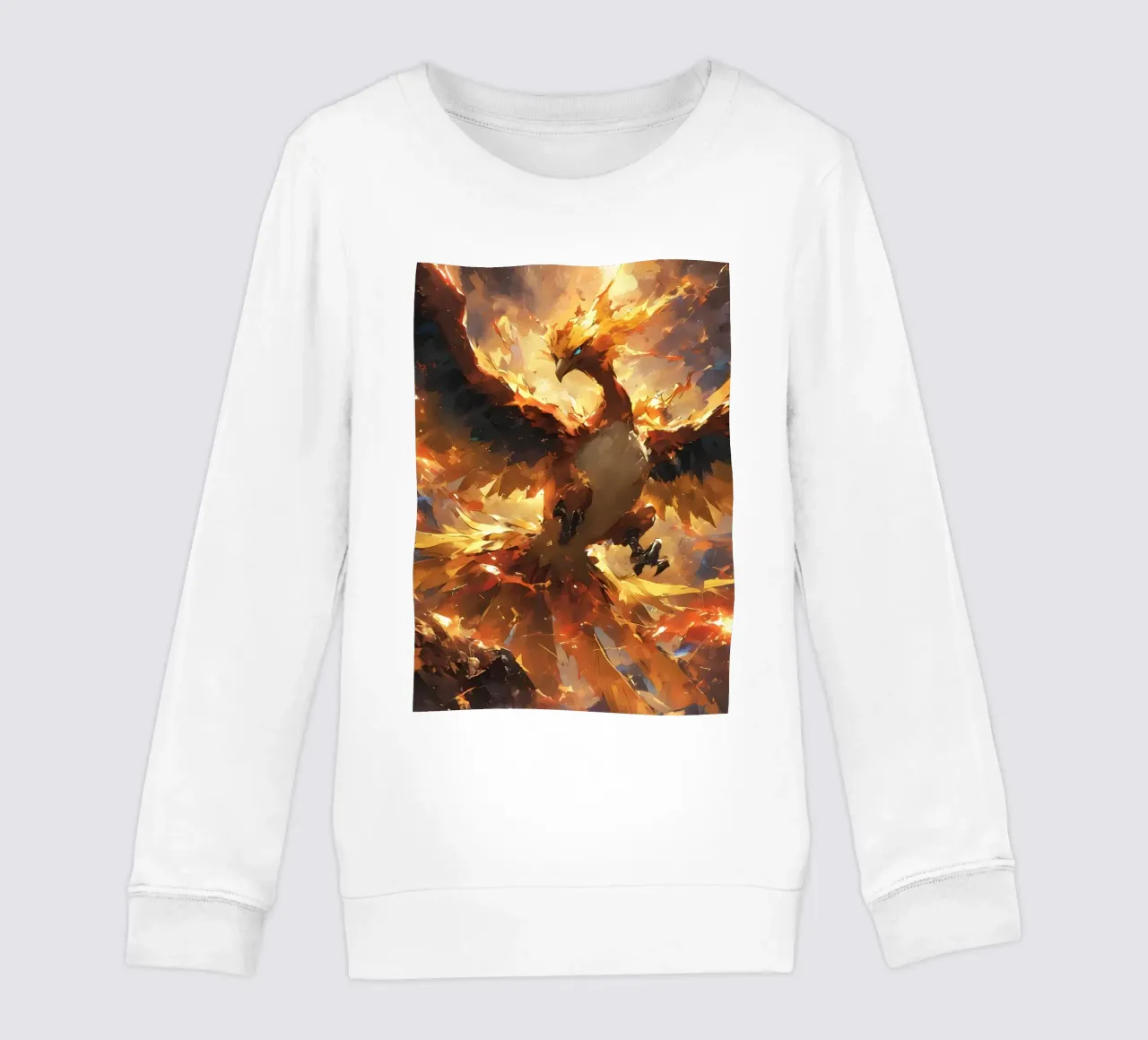 Moltres Pokemon felpa bambino da CreativeStudio