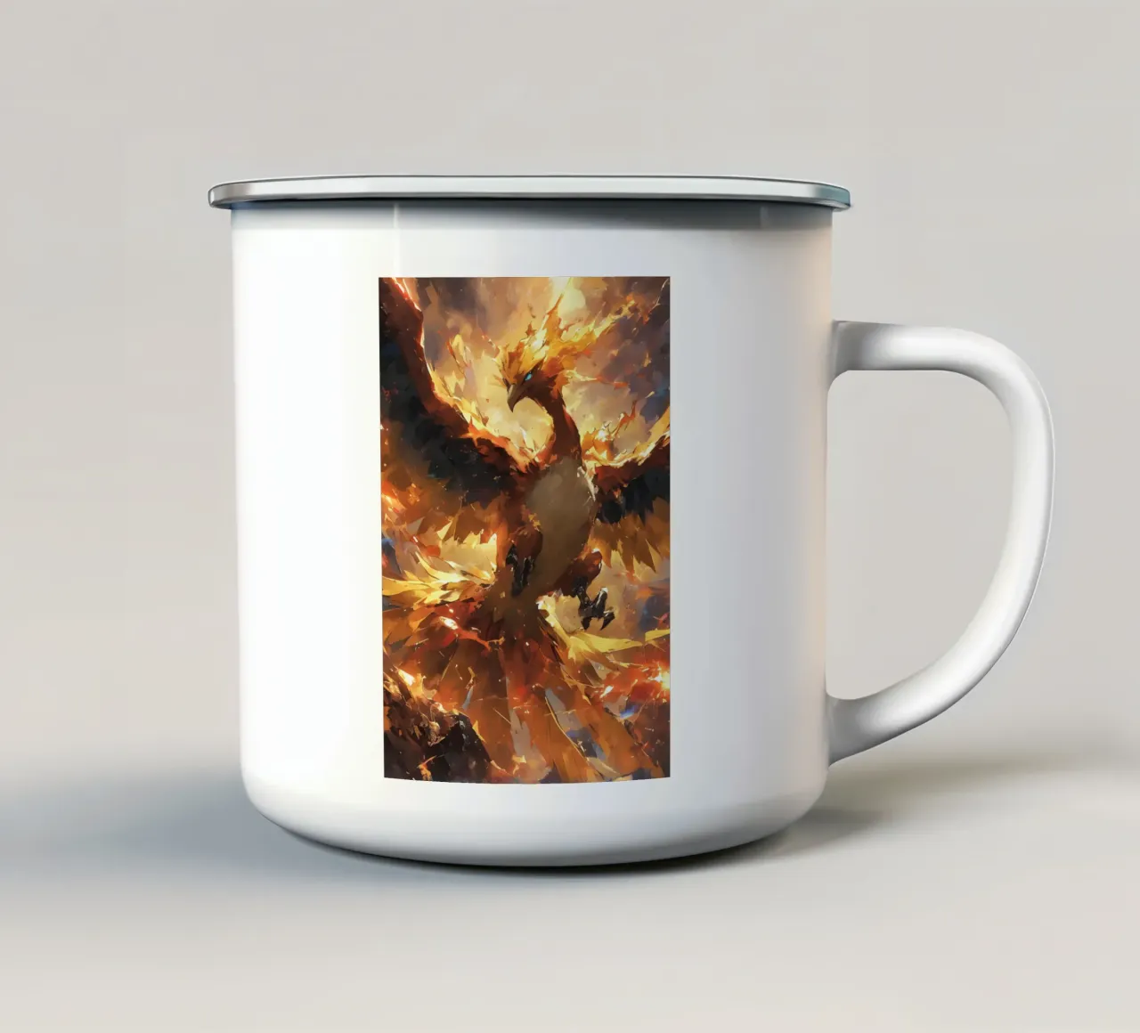 Moltres Pokemon tazza in smalto da CreativeStudio