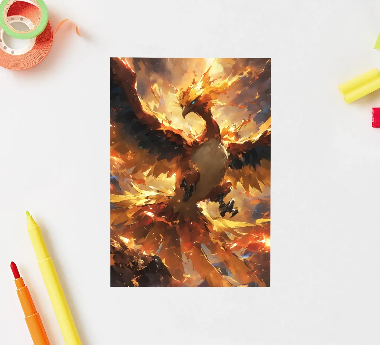 Moltres Pokemon sticker by CreativeStudio