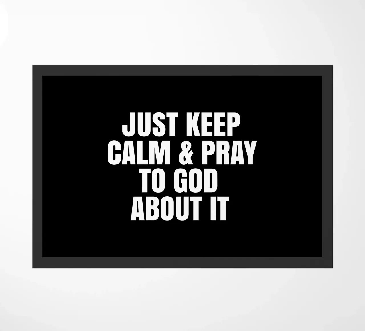 Just keep calm and pray to God about it zerbino da happieeagle
