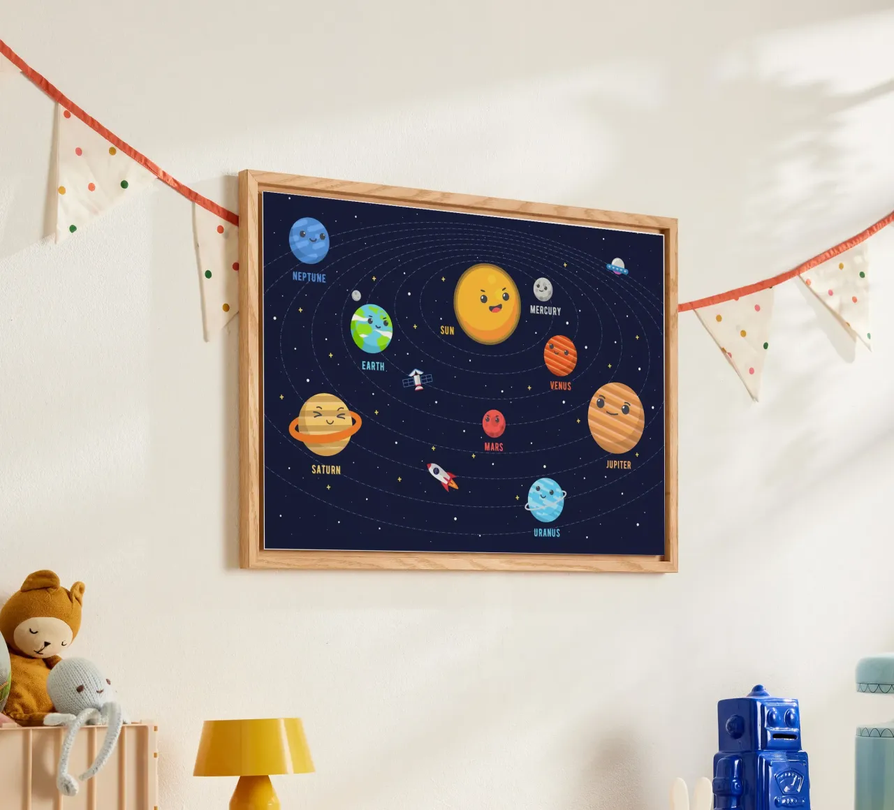 Sistema solare per bambini plexiglass da Charnwood Prints