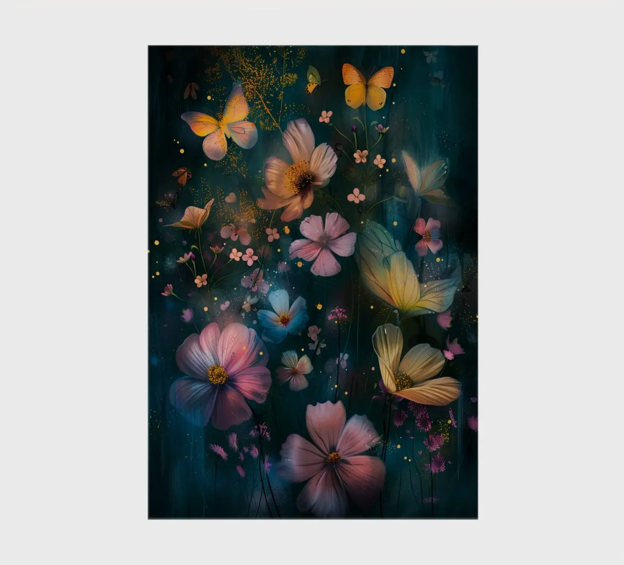 Flowers Meadow H notebook by Mateo